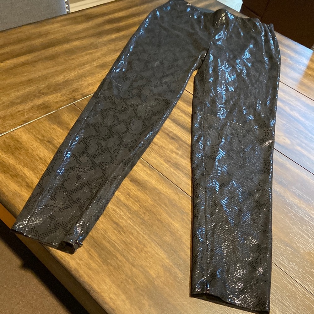 Zara snake print slim pants